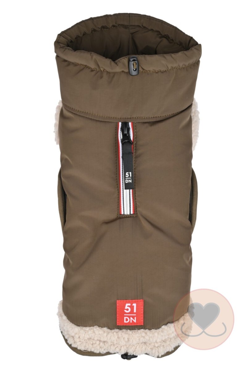 51 DN – Hondenjas K-Woof Hybrid Coat – Khaki - Afbeelding 3